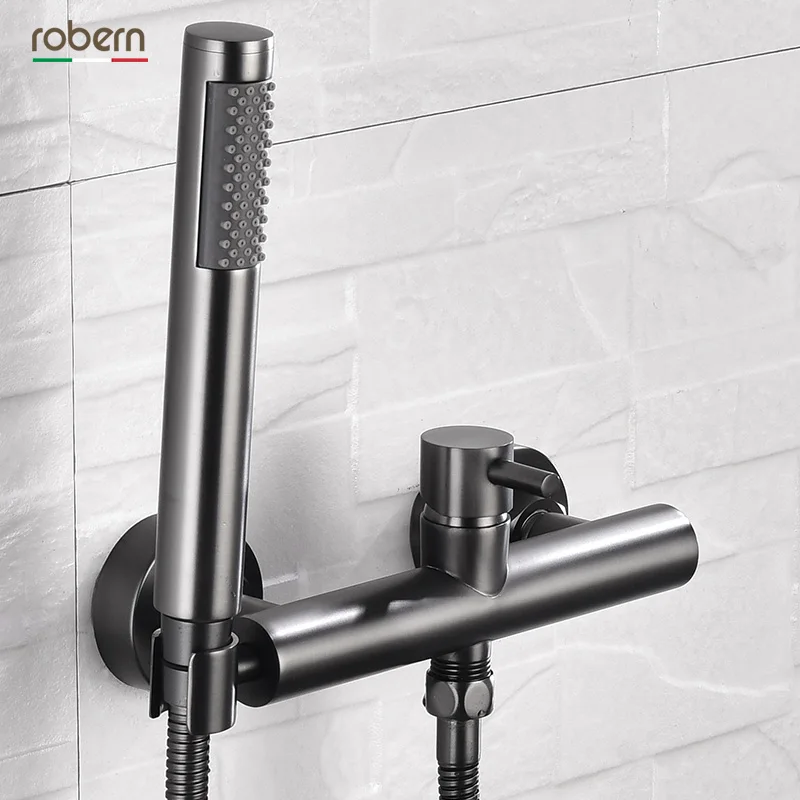 Латунный Смеситель для унитаза Bidets хромированный ручной настенный кран ванной и