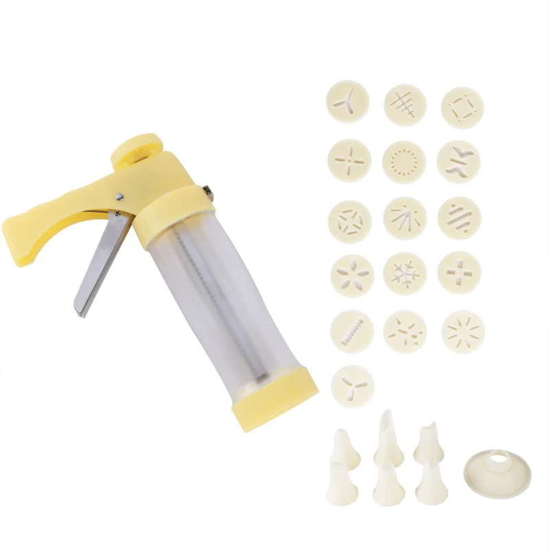 ONEUP Cookie Tool Press Machine Biscuit Maker Decoration Icing Set Kitchen Cream Kit Cake Mold Dessert | Дом и сад
