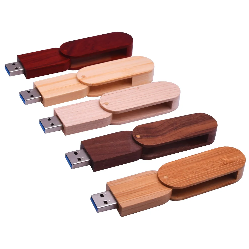 USB флеш накопитель с деревянной коробкой 3 0 дюйма 8 ГБ 16 32 64 ГБ|USB флэш-накопители| |