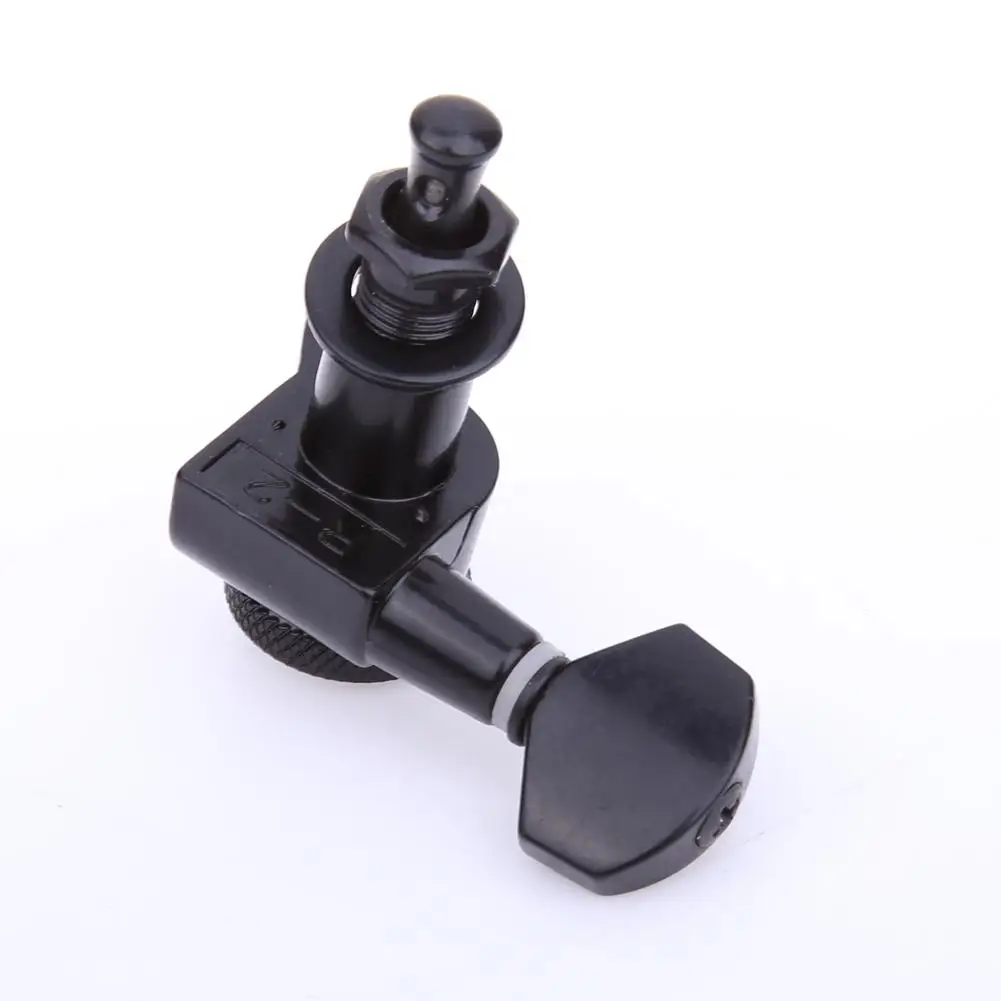 

Guitar String Peg Locking Tuners Tuning Pegs Machine Heads Black 6R Inline Acoustic Guitars Parts Accessory choose Machine Head