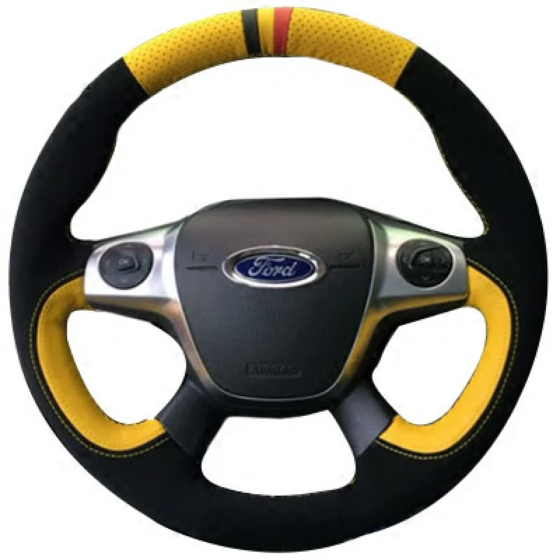 

Для Ford Focus Сделай Сам кожаная замша ручная строчка