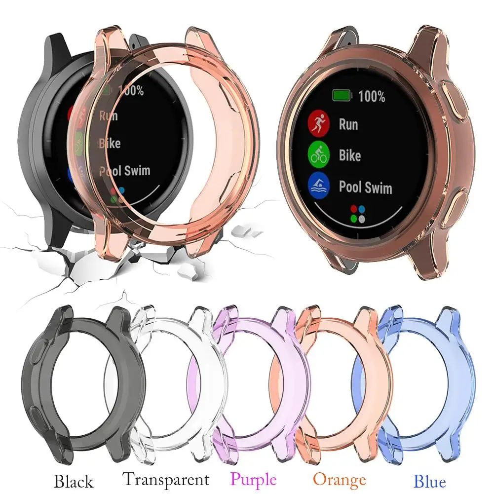 

Защитный чехол из ТПУ, защитный чехол, Противоударная Пыль для Garmin Vivoactive 4 Vivoactive4 защитный чехол умных часов, чехол s
