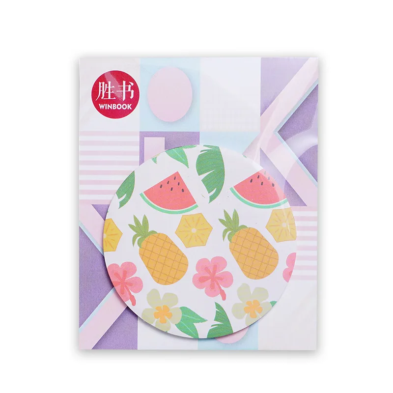 

Creative Cartoon Fruit Sticky Note Paper Personalized Students Summer Notes Post It Sticky Notes Memo Pad School Supplies Kawaii