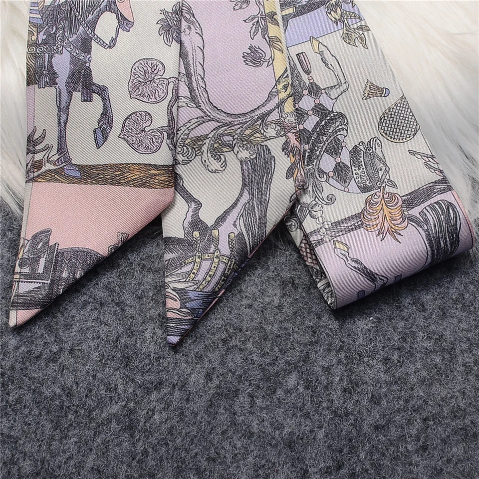 Женский брендовый шарф из натурального шелка 100% натуральный шелковый роскошный