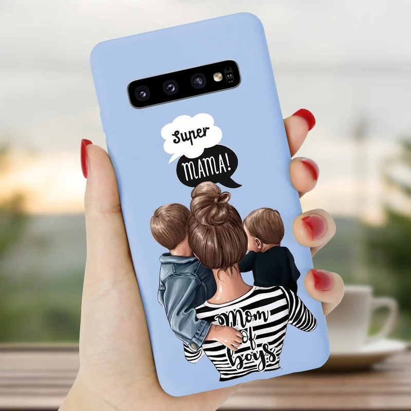 LSMM3 Супер или «I Love Mama» для телефона Funda для samsung A70 A50 A40 A30 A20 A10 A7 A6 плюс A8 A5 чехол карамельный Мягкий силиконовый чехол - Цвет: LSMM3