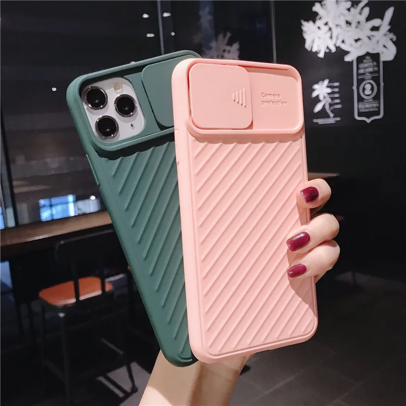 Для iPhone 11 Pro XS Max XR чехол слайд для камеры iphone 6 7 8 6s плюс пуш ап Защита объектива