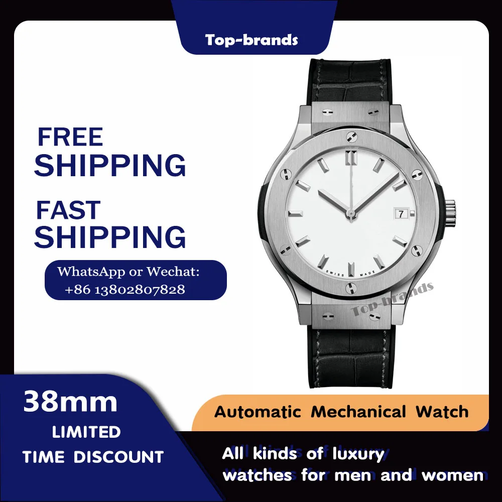 

Classic Fusion Series Titanium Men's Mechanical Watch Unico Automatic Chronograph Top Brand Luxury Sapphire Crystal Waterproof