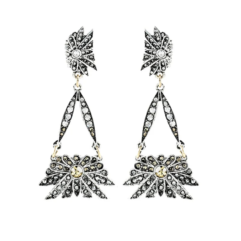 Женские украшения стеклянные серьги в подарок для девочек модные аксессуары