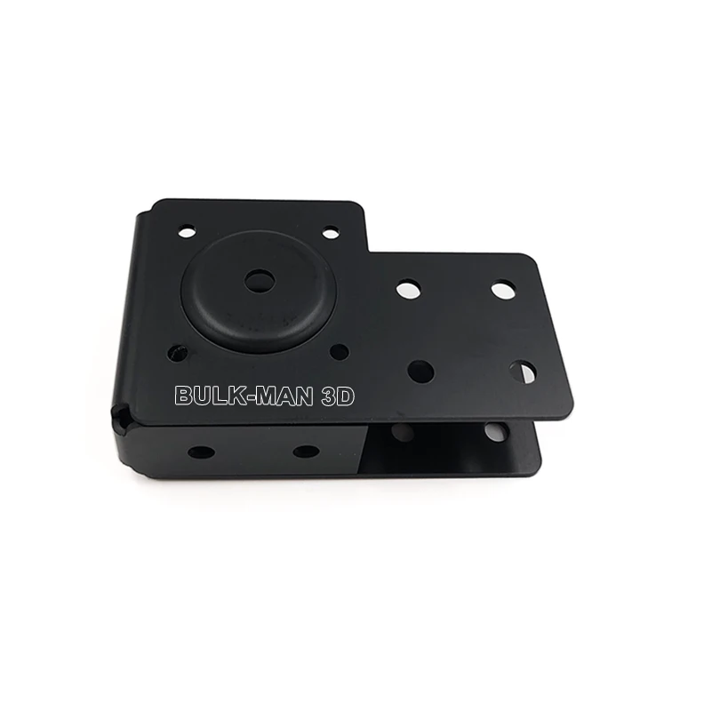 V Slot линейный конец привода черная анодированная Торцевая Монтажная пластина для