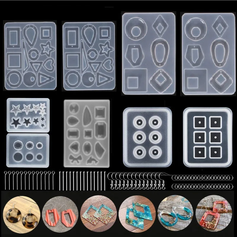 

Silicone Mold Earring Pendant Decoration Mold Diy Special Craft Supplies for Table Home Decoration