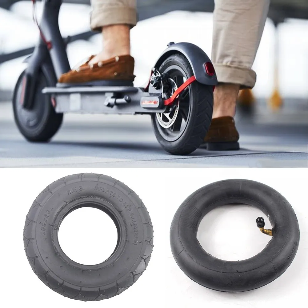 

200x50 Rubber Tire Inner Tube For KUGOO/Dolphin Razor 8 Inch Electic Scooters Pneumatic Tire Curved Inner Tube Accessories