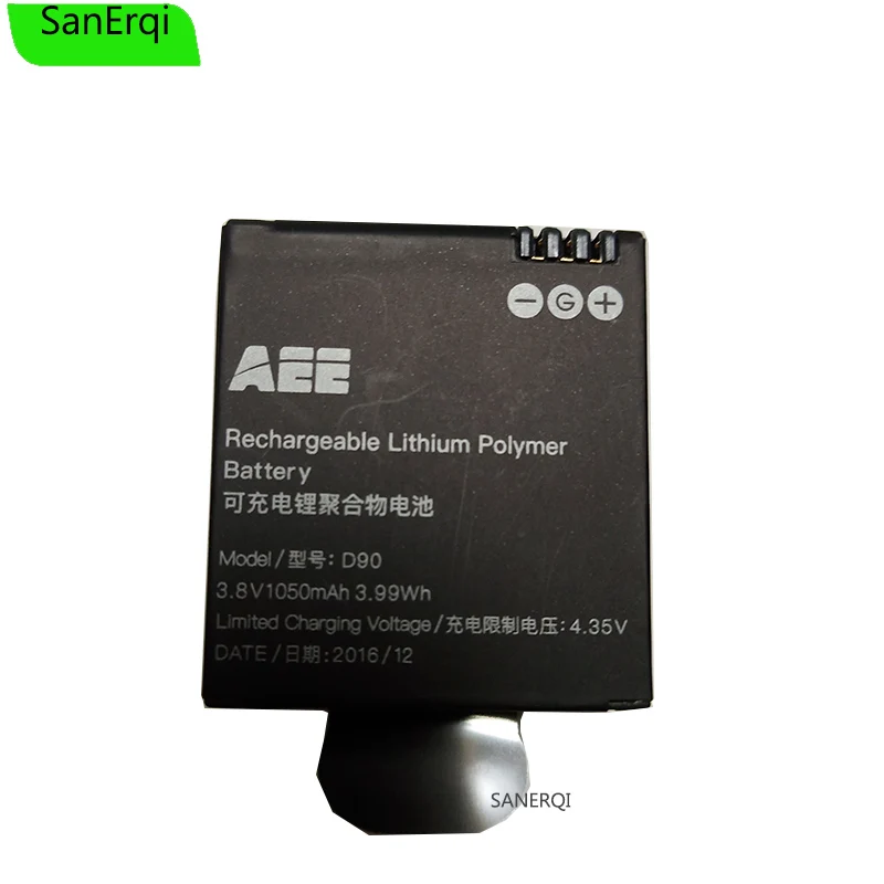 Аккумулятор для AEE D90 S90 S91B lyfe новая сменная батарея 1050 мАч|Аккумуляторы мобильных