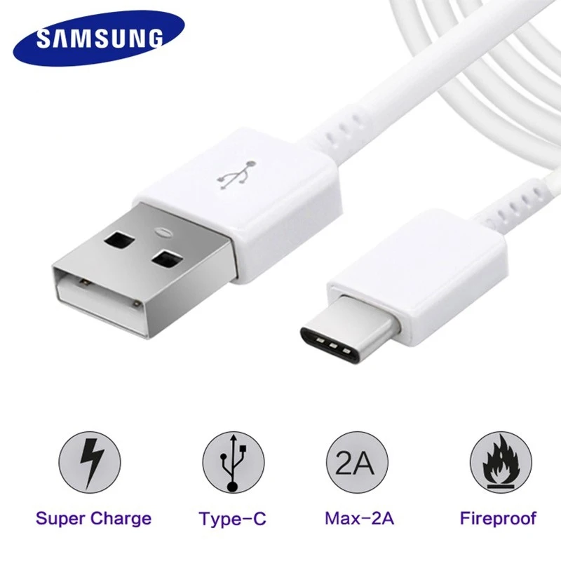 

100%Original Samsung type c cable galaxy 120cm Charge cable quick fast charge USB 3.1 Type C for S8 s9 Plus note 8 note 9 A7 A8