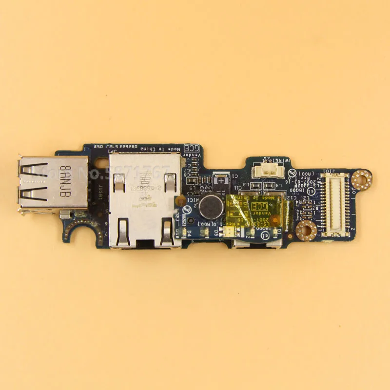 Оригинальный Для Dell Latitude D620 D630 USB/Джек/LAN LS 3301P|Аксессуары для демонстрационных