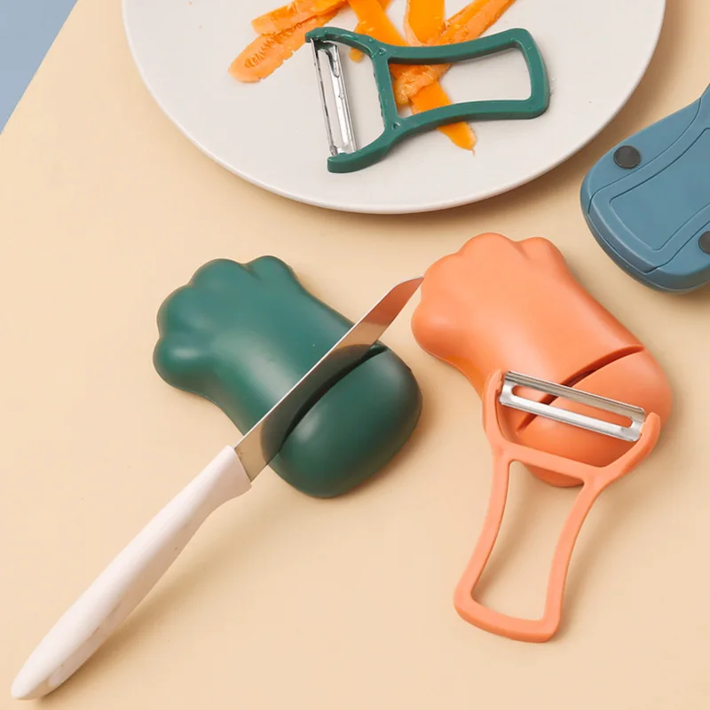 

Многофункциональная щетка для чистки точильного камня с скребком для кухонных аксессуаров TSH Shop