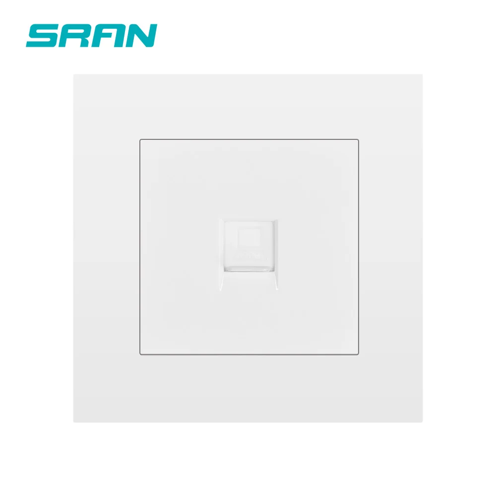 Розетка стеновая SRAN rj45 5 категорий компьютерный сетевой интерфейс новая