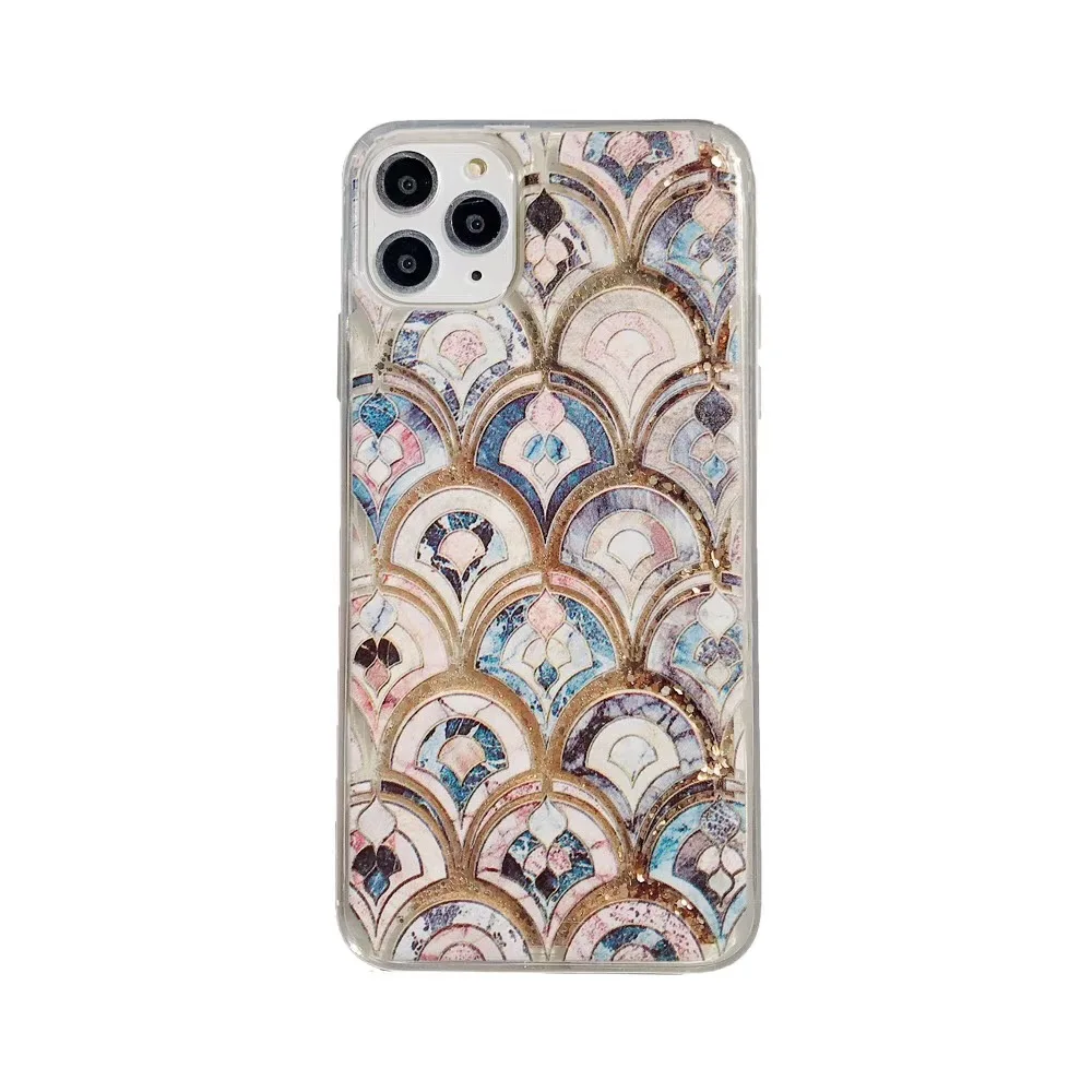 

luxurious Abstract totem quicksand Case for iphone 11 pro X XS Max XR Dynamic liquid Bling glitter Case For iphone 6 6s 7 8 plus