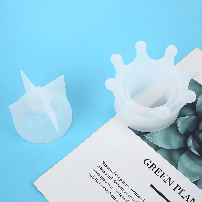 

Crown Silicone Mold Jewelry Crystal Storage Box Epoxy Resin Casting Mould Jewelry Making Tools Resin Crafts