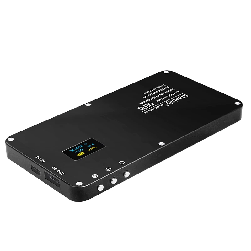 Светодиодный мини светильник Manbily для видеосъемки светодиодный с регулируемой