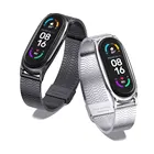Металлический браслет для Mi Band 6 5 4 3, браслет из нержавеющей стали для Xiaomi Mi Band 6 5 4 Xaomi