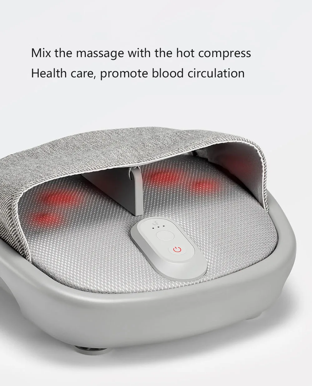 Lf рефлексотерапия разминание Вибрационный Массажный ролик для ступней Shiatsu 3d массаж здоровья Электрический Автоматический нагрев от xiaomi Youpin