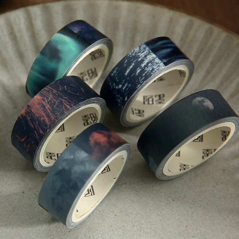 Лакмусовая бумага со звездным небом Васи-лента романтический фейерверк наклейка