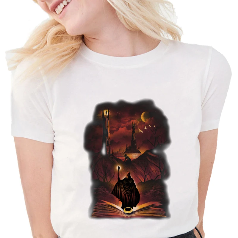 Новые летние модные футболки с изображением сказочных героев Три брата женские