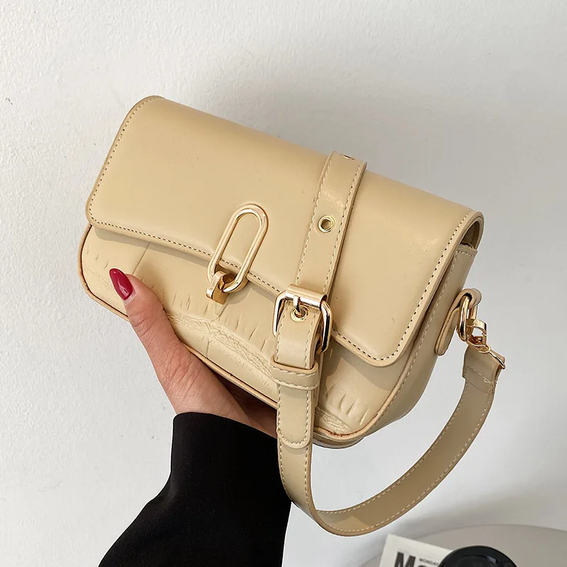 

Casual Leather Women Shoulder Messenger Bags 2021 New Luxury Design Handbags Ladies Female Purses High Quality