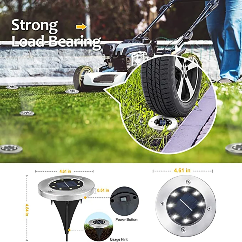 Уличный садовый светильник на солнечной батарее 20 светодисветодиодный