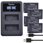 Аккумуляторная литий-ионная батарея 7,4 в 1200 мА  ч с двойным зарядным устройством для Canon EOS 750D 760D T6i T6s M3 M5 M6 800D