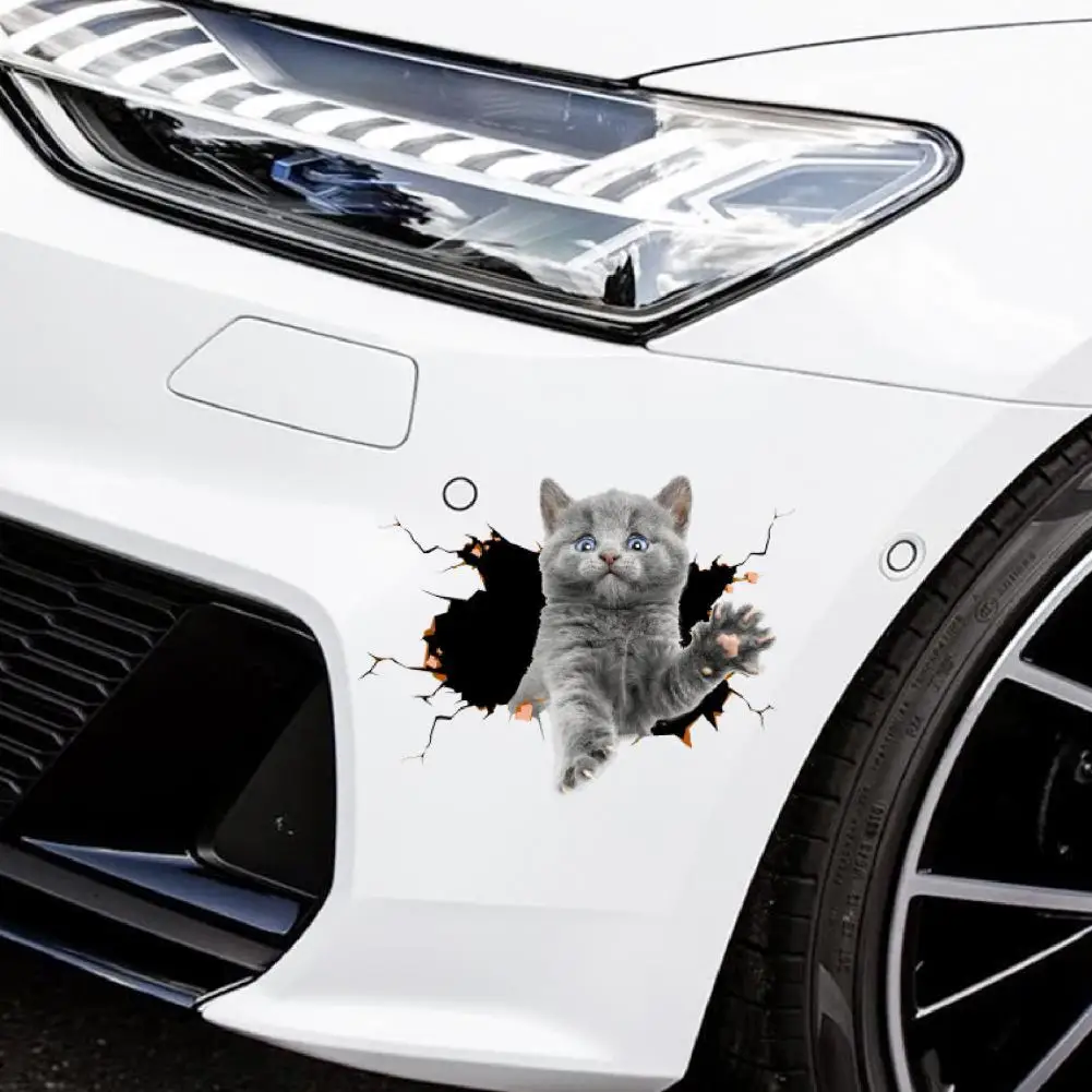 

Great Car Sticker Adorable Waterproof Realistic Car Decals Sticker Car Decal Car Decor Sticker