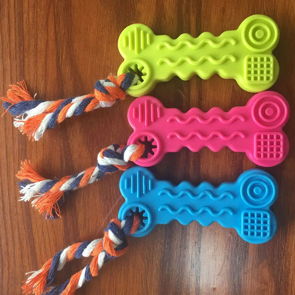 

Pet Safety Chew Wave-shaped Biscuits Toys Bite-resistant Durable Rubber Puppy Dog Toys Tpr Protection Clean New Dental Teeth