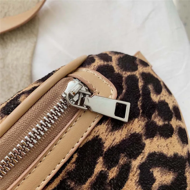 2019 Leopard Print Waist Bag Women Belt Chest Luxury Fanny Pack for Zipper Bum Purse Street Shoulder Bags Pochete #40 |