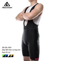 racmmer 2020 mens cycling bib shorts summer triathlon 5d gel pad bike bib tights mtb ropa ciclismo italy silicon grippers at leg