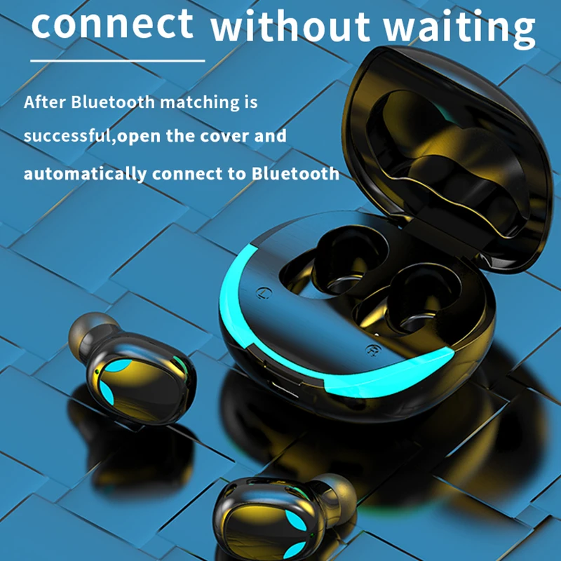 

Беспроводные Bluetooth 5,0 наушники S11, спортивные наушники, Tws наушники, мини-игры, гарнитура с зарядным устройством для всех смартфонов