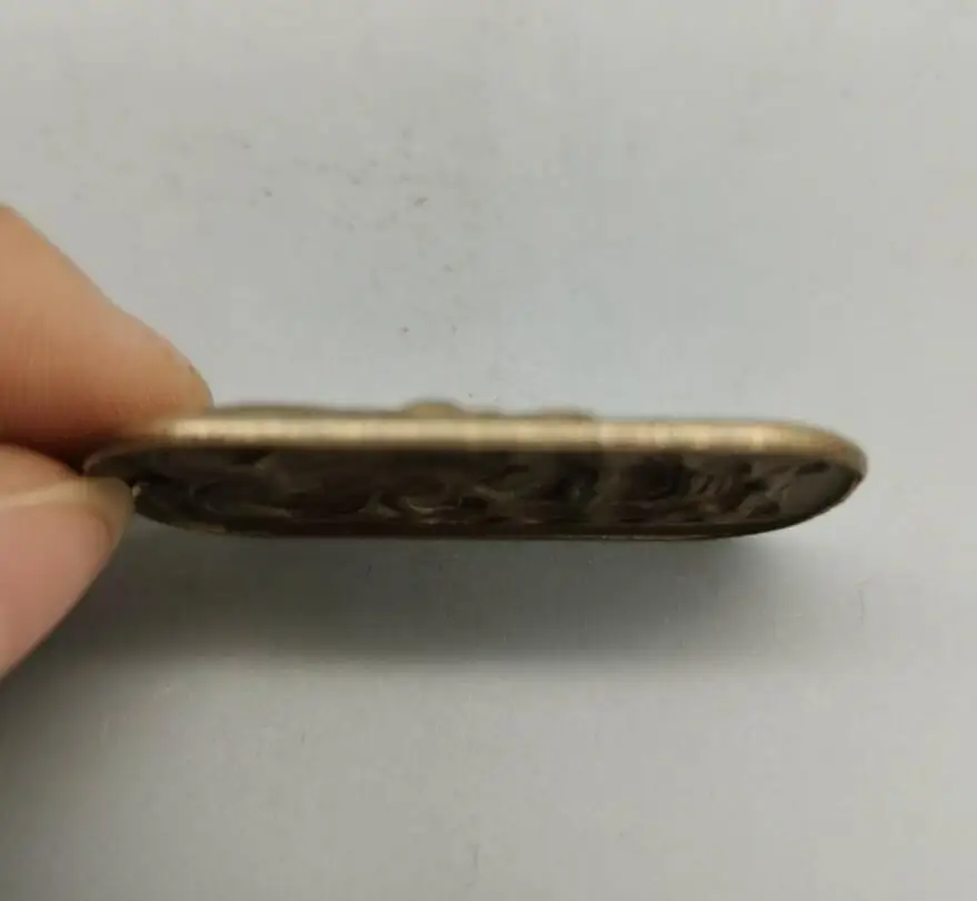 

China brass beast face small pendant