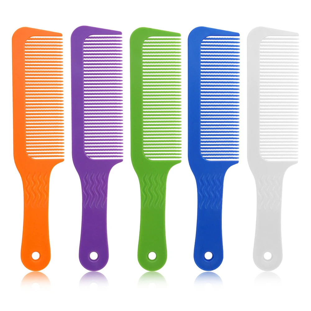 

Pro Salon Hair Care Styling Tool Wavy Teeth Salon Barber Stylist Clipper Straight Curling Hair Detangling Comb