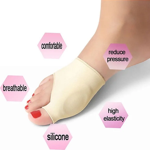 2 шт гелевые силиконовые выпрямители для снятия боли в ногах разделители