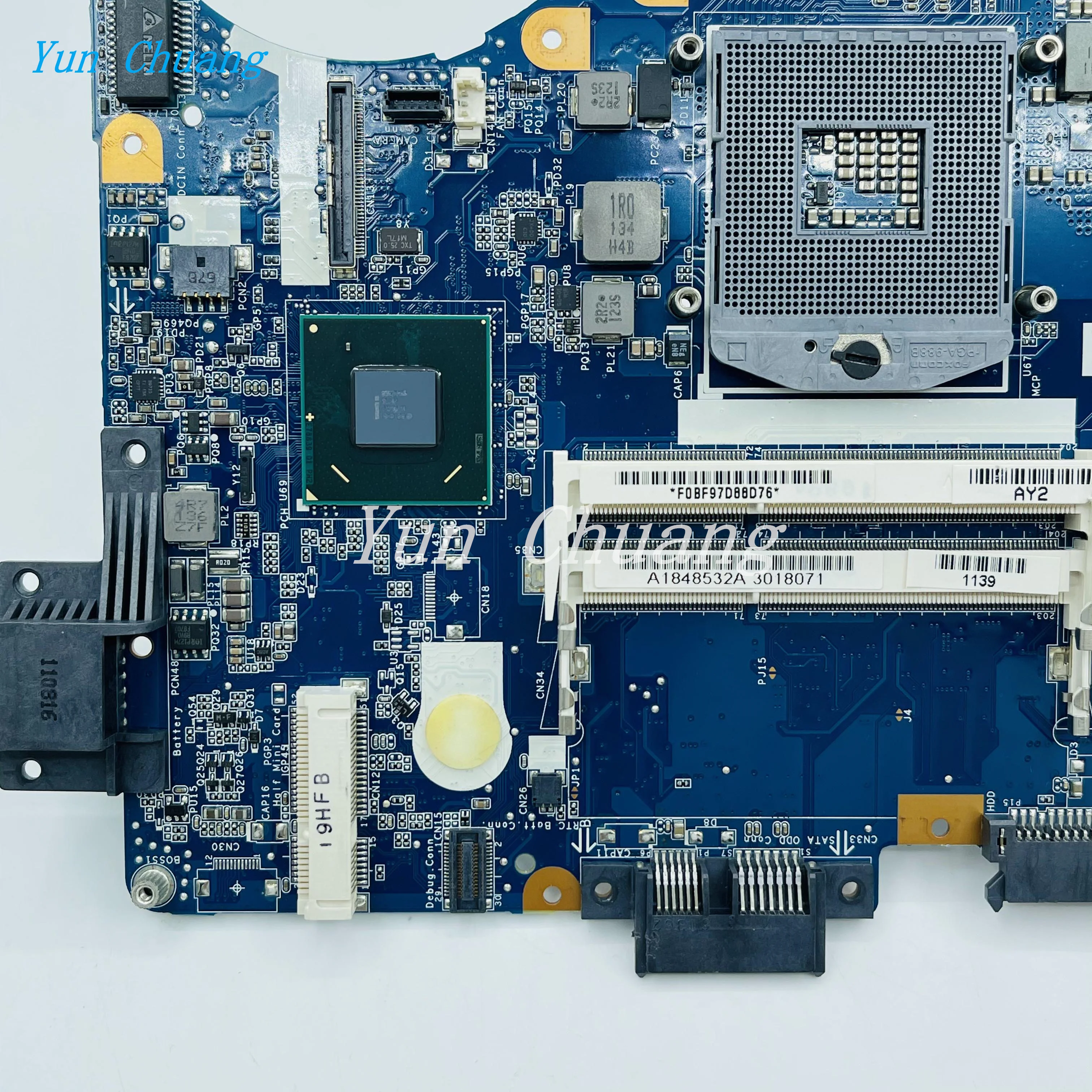 MBX-239 V061 материнская плата для ноутбука SONY Vaio PCG-61711W VPCCA A1848532A 1P-0113201-8011 REV: 1 HD6700M GPU DDR3 |