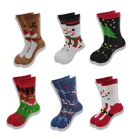fashion funny christmas short socks women cartoon cute winter ankle socks santa elk snowman fun socks novelty gift for men