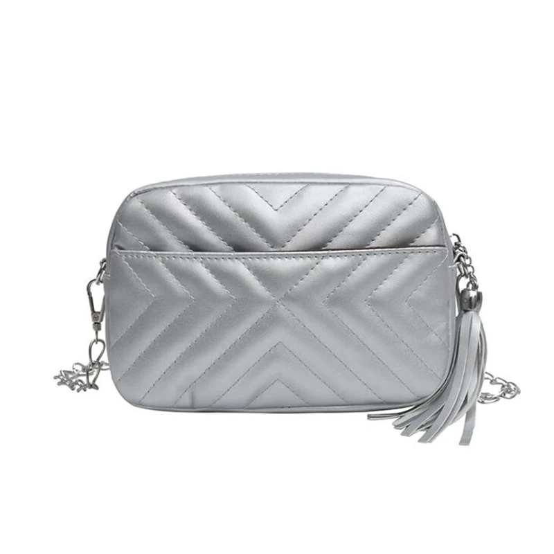 

mujer de hombro bolsos Fashion Women Tassel Leather Bag Crossbody Bags Shoulder Bags