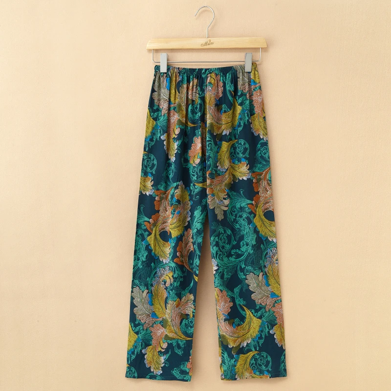 Домашние брюки женская одежда на весну и лето Одежда для мам тонкие хлопковые