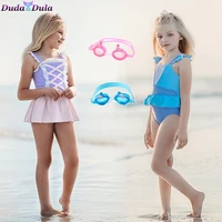 girls princess swimsuit childrens swimwear summer toddler cinderella bikini one piece swimsuit princess bathing suit for girls