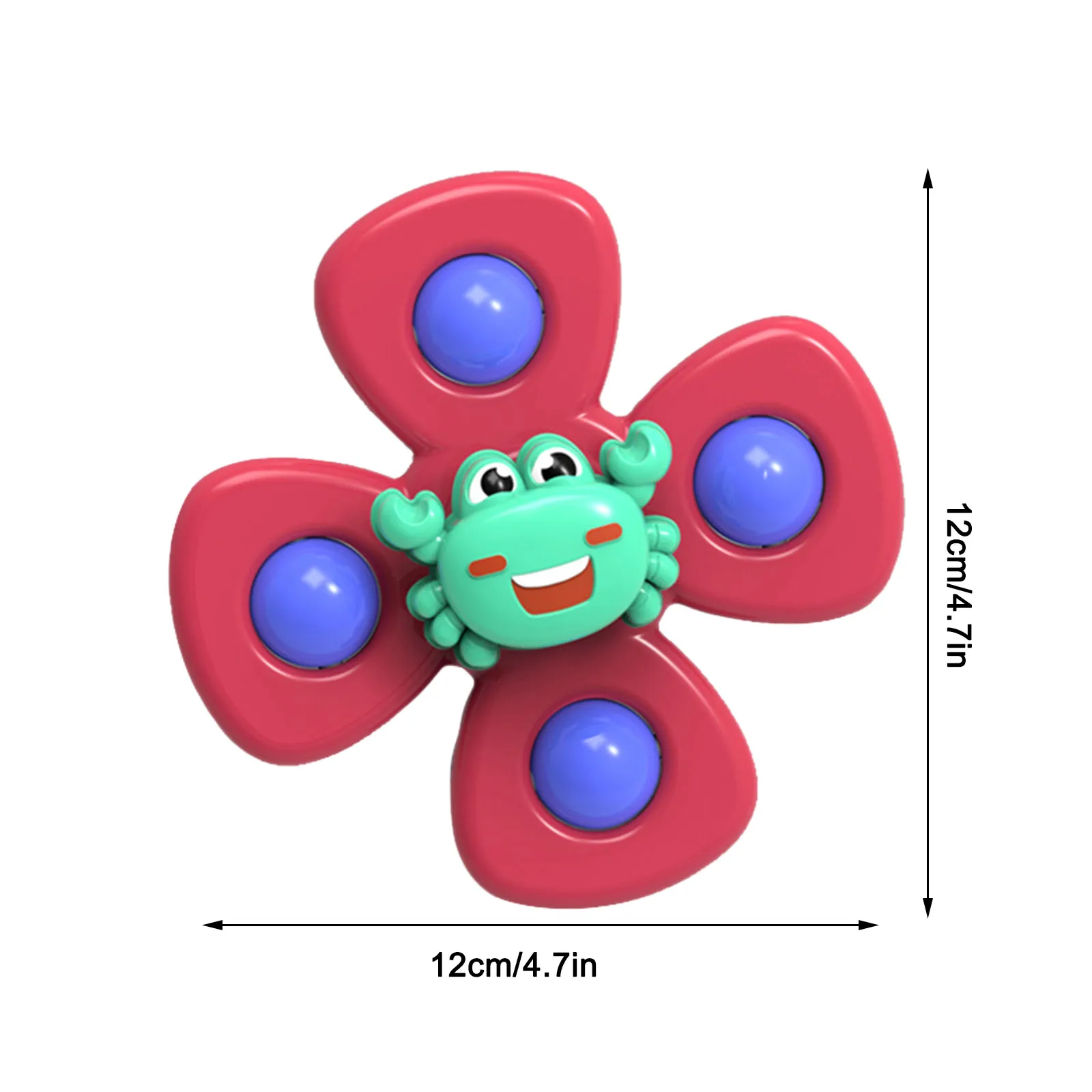 

3pcs Cartoon Fidget Spinner Kids Toys ABS Colorful Insect Gyro Toy Relief Stress Educational Fingertip Rattle Toys For Children