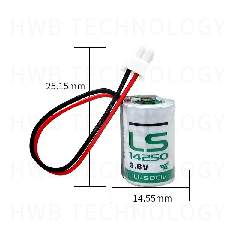 10 шт. новые оригинальные LS14250 14250 1/2AA LiSOCL2 3 6 V 1250mAh PLC батарейки с вилкой|Батарейки| |