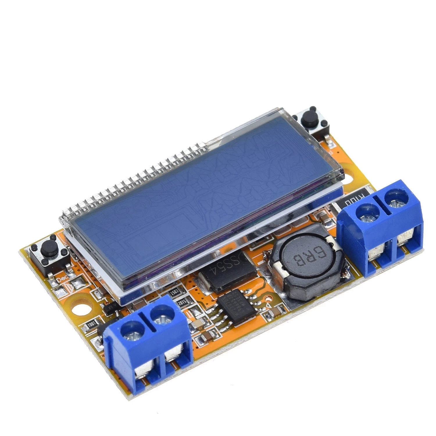 Завеса двойной Дисплей DC-DC 5-23V постоянного тока до 0-16 5 V 3A Макс Шаг вниз Питание