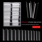 Квадратные накладные ногти, полное покрытие, 240 шт.кор. XXL, искусственные накладные ногти, акриловые накладные ногти, инструменты для маникюра и дизайна ногтей, Декор