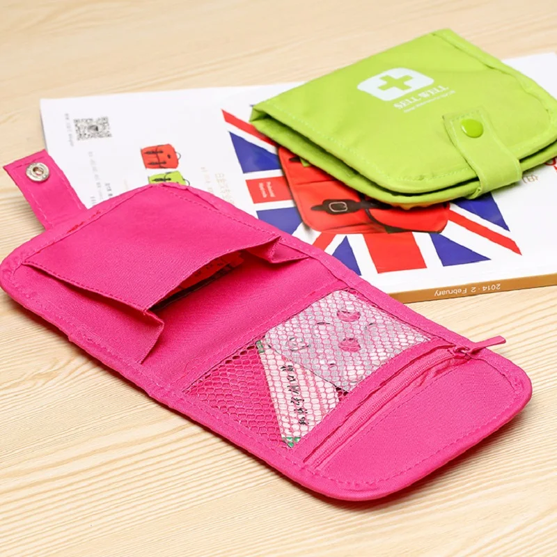 Новая дорожная Необходимая сумка для хранения набор оказания первой помощи в