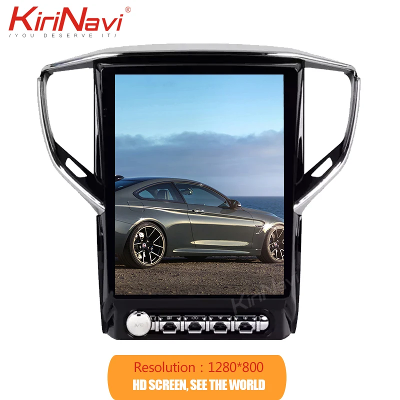 KiriNavi вертикальный экран Tesla style 12," Android 8,1 автомобильный Радио gps навигация для Maserati Ghibli автомобильный Dvd мультимедийный плеер 4G