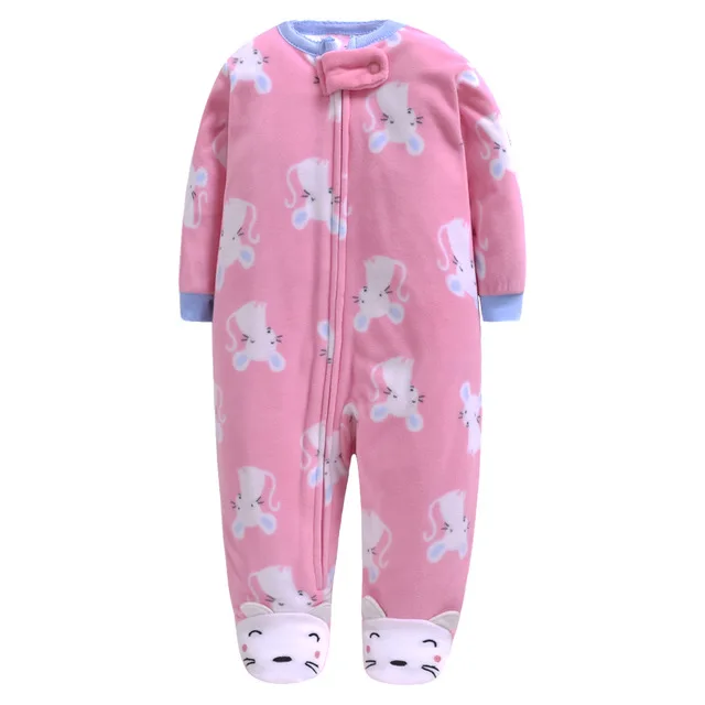 

Newborn Fleece Baby Rompers Colorful Baby Boys Girls Clothing Spring Autumn New Born Jumpsuits Roupas Bebes Baby Girls Clothes